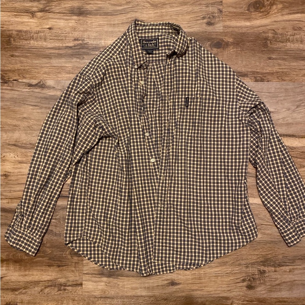 Abercrombie & Fitch Plaid Button Down Flannel